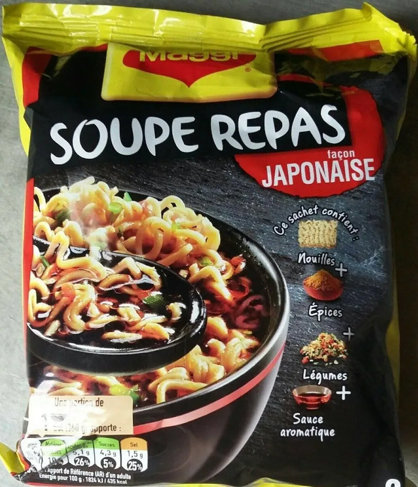 Soupe repas façon Japonaise