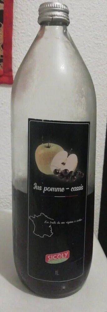 Jus pomme-cassis