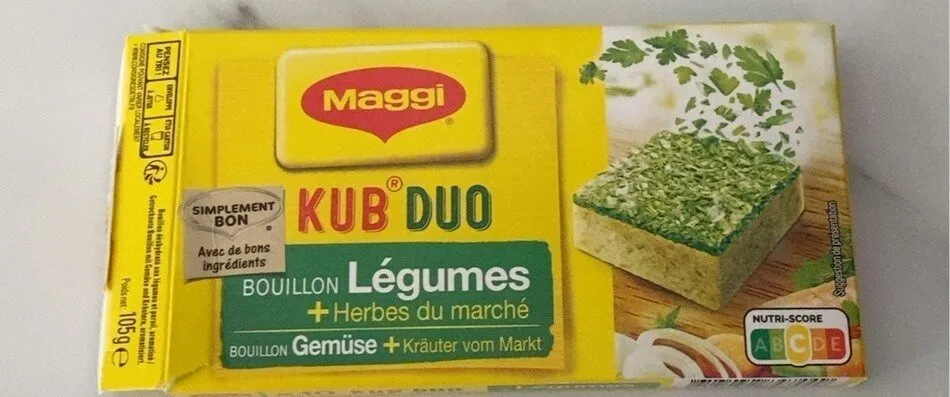Kub duo bouillon legumes