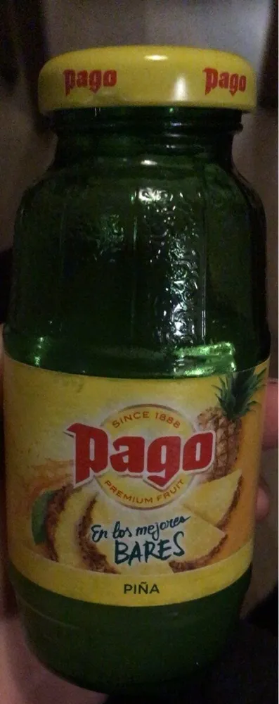 Zumo de piña