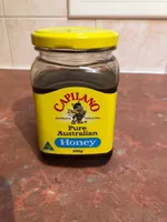 Clear Honey Square Jar