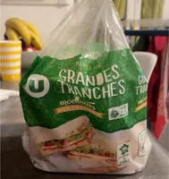 Pain de mie Grandes tranches moelleuses aux cereales