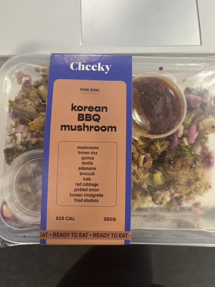 korean BBQ mushroom