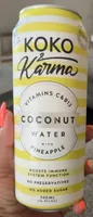 Vitamin C and B 12 coconut water with pineapple