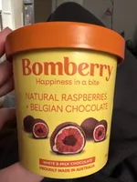 NATURAL RASPBERRIES + BELGIAN CHOCOLATE