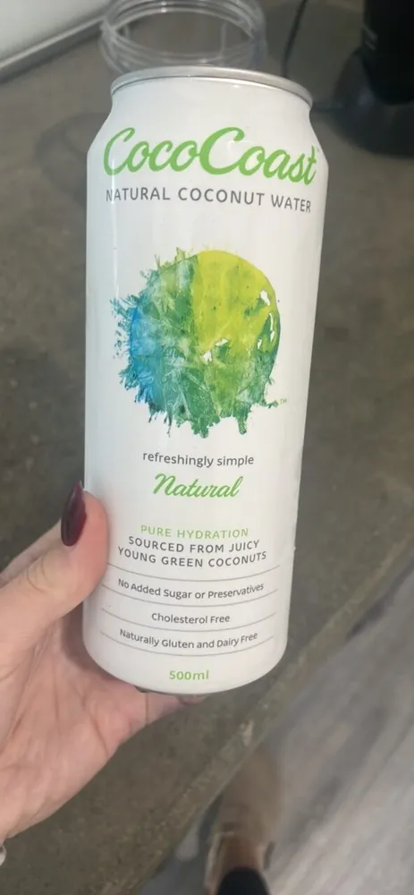 Natural coconut water