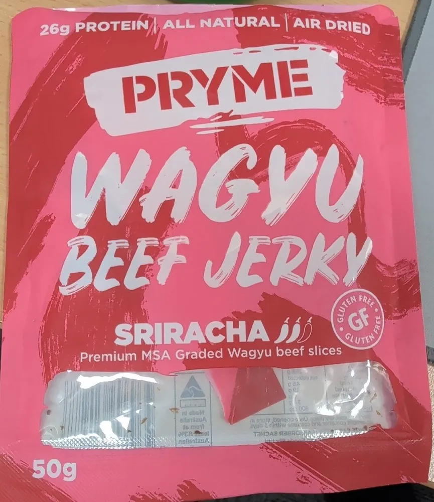 Siracha Wagu Jerky