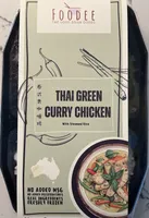 Thai Green Curry Chicken with Steamed Rice