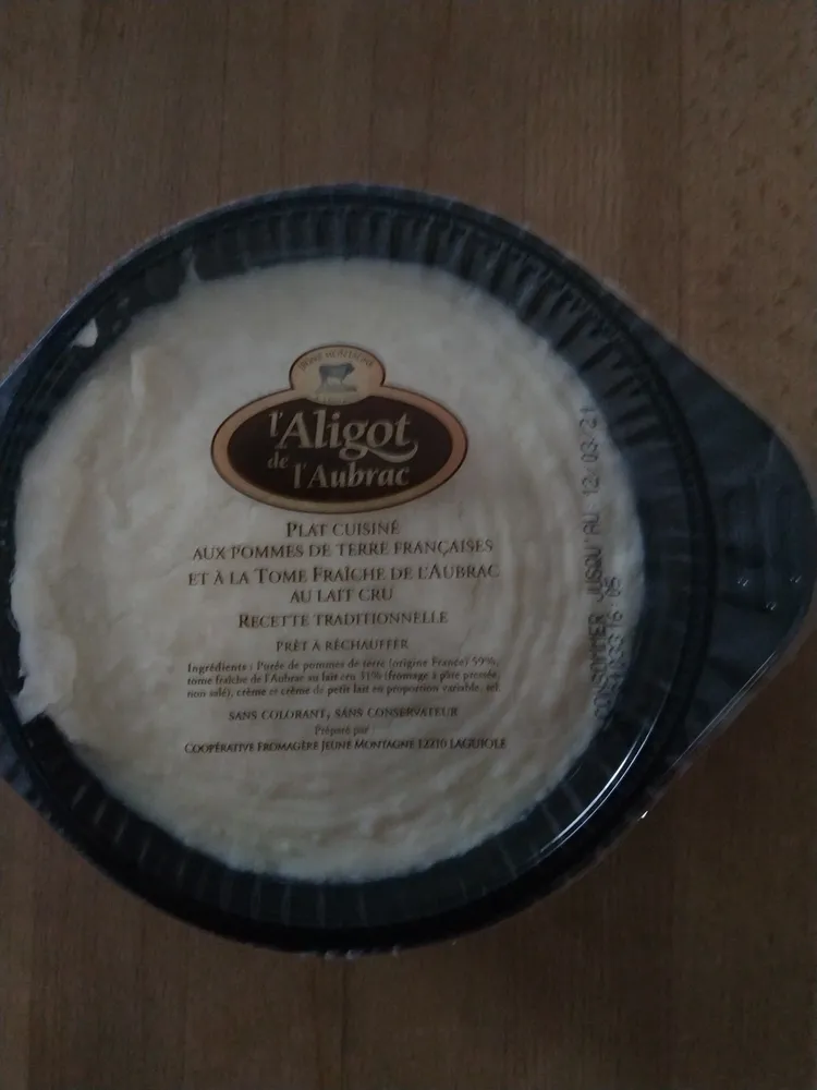 Aligot de l'Aubrac