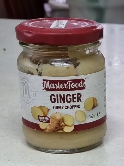 GINGER FINELY CHOPPED