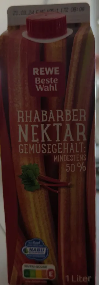 Rhabarber Nektar