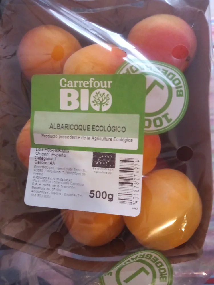 albaricoque ecológico