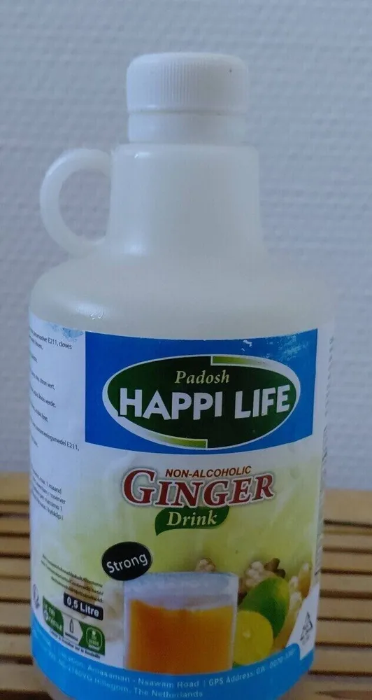 Non-alcoholic ginger drink