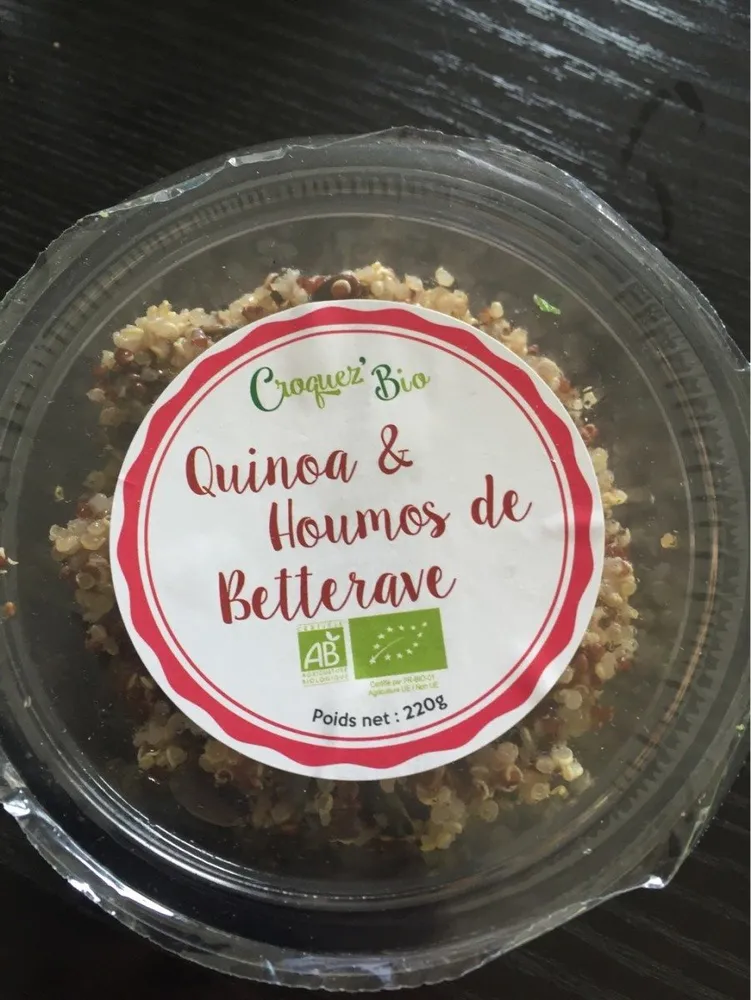 Quinoa & houmos de betterave