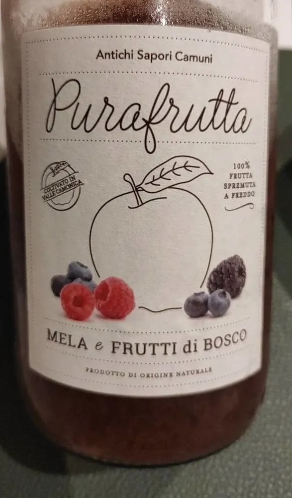 Purafrutta - Mela e Frutti di Bosco