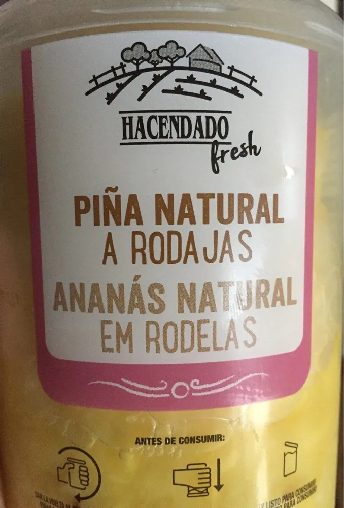 Piña natural