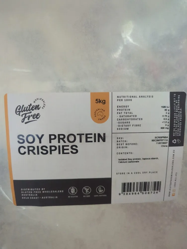 Soy Protein Crispies