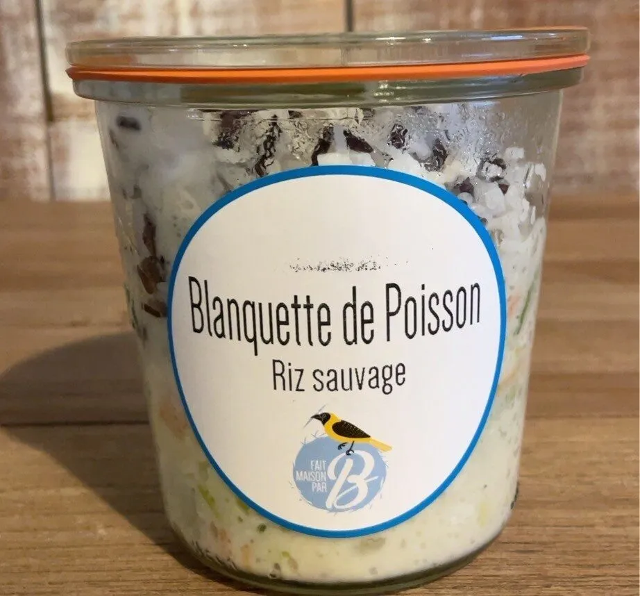 Blanquette de poisson riz sauvage