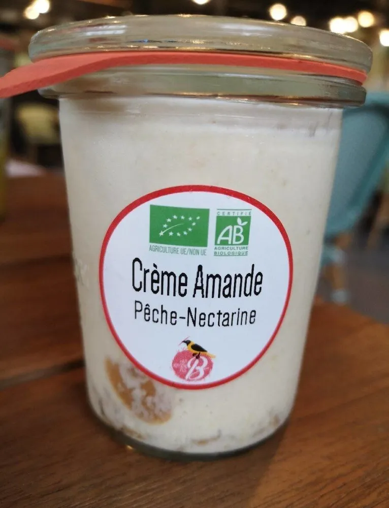 Crème Amande Pêche Nectarine