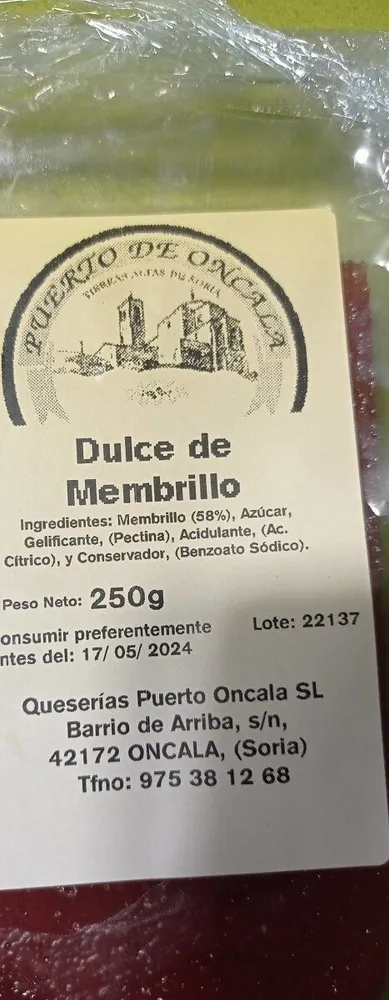 Dulce de membrillo