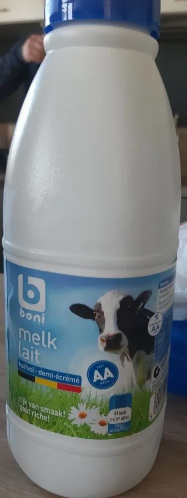 Lait demi-écrémé