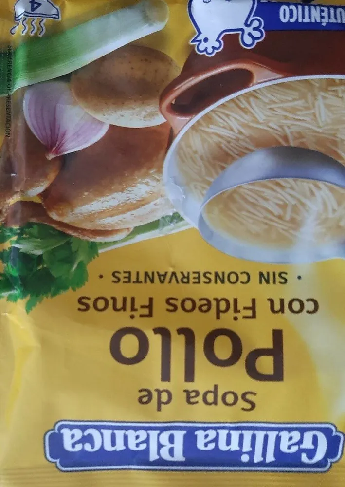 Sopa de pollo