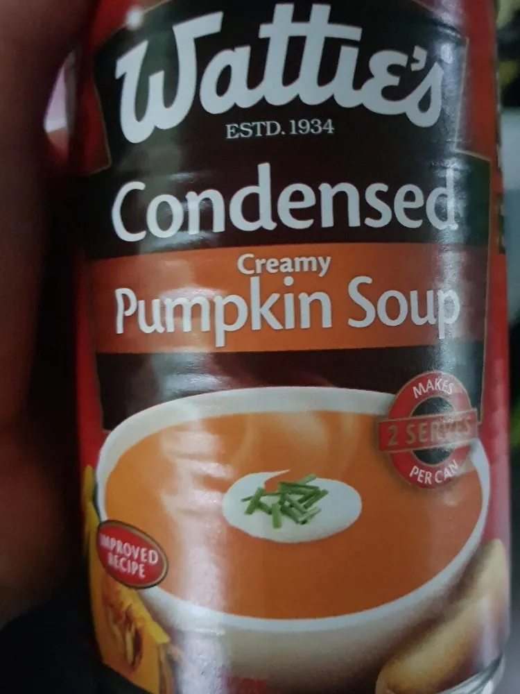 Condensed Creamy Pumpkin Soup