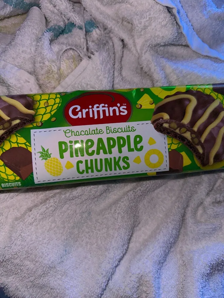 Pineapple Chunks Biscuits