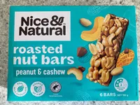 Roasted Nut Bars Peanut & Cashew