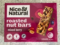 Roasted Nut Bars Mixed Berry