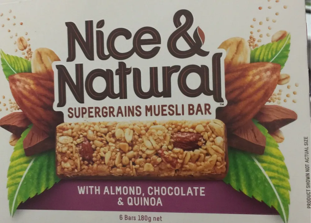 Supergrains muesli bar