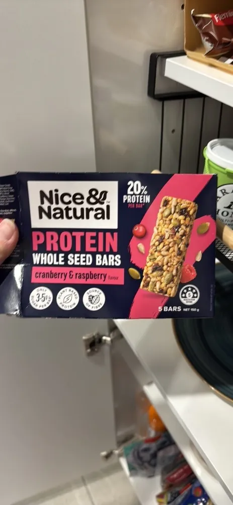 PROTEIN WHOLE SEED BARS