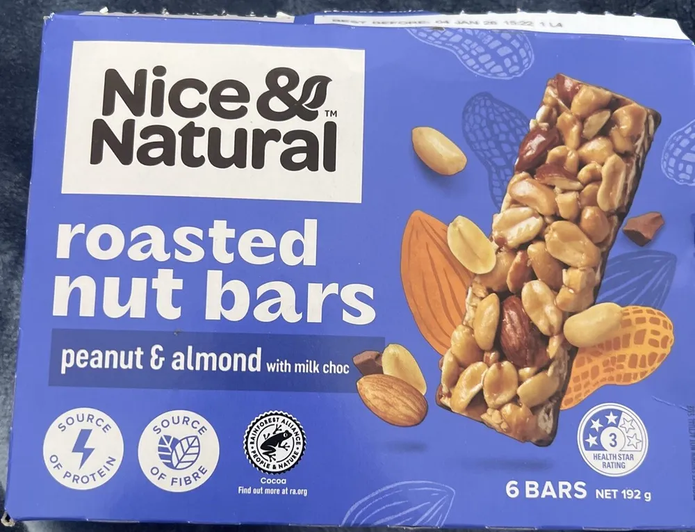 Roasted Nut Bar - Peanut & Almond