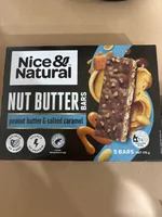 Peanut butter & salted caramel Nut Butter Bars