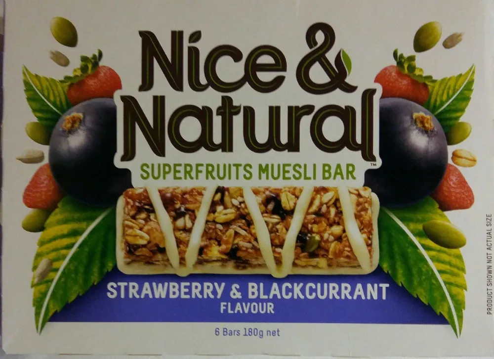 Nice & Natural Superfruits Muesli Bar