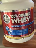 100% Dynamic Whey Vanilla Flavour