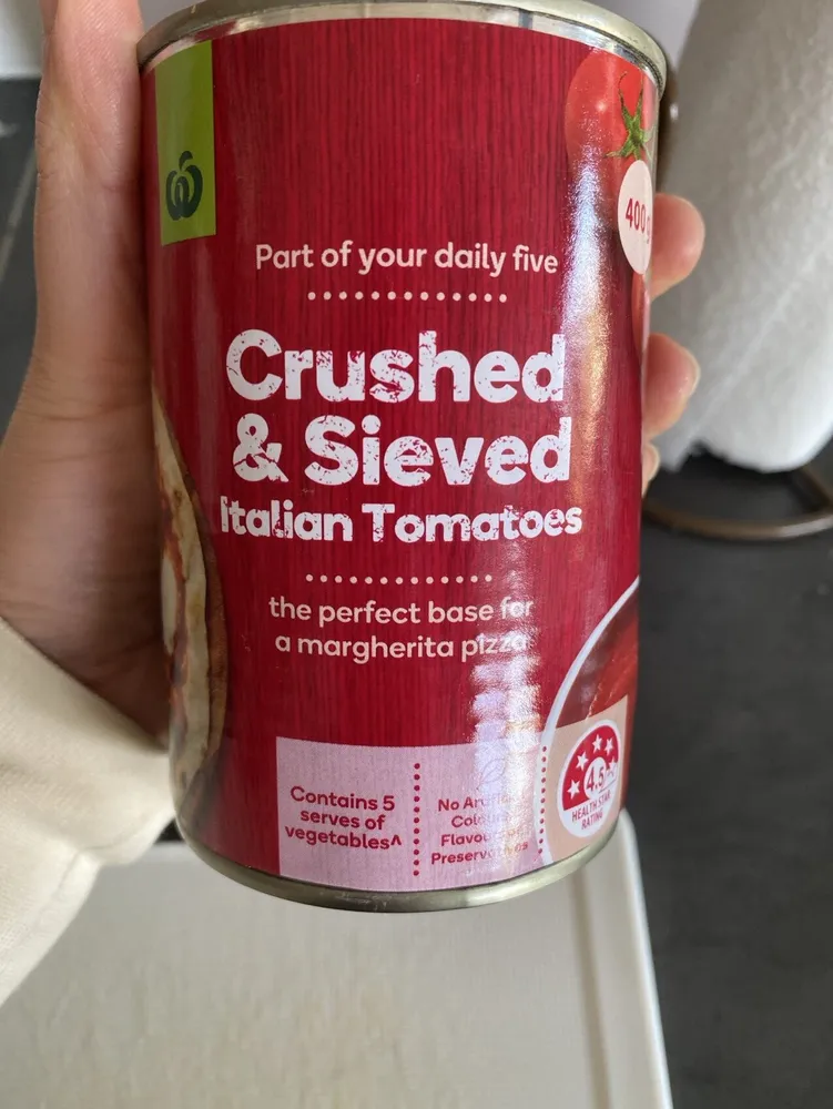Crushed & Sieved Italian Tomatoes