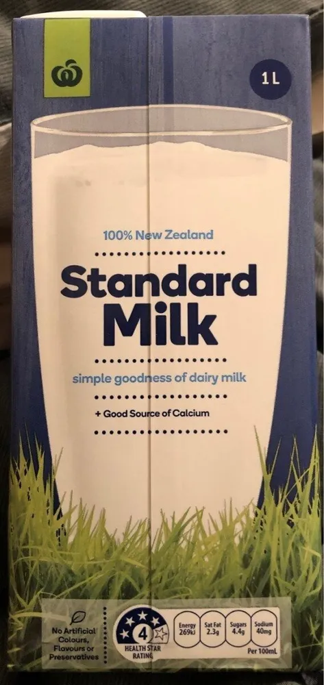 Standard Milk UHT