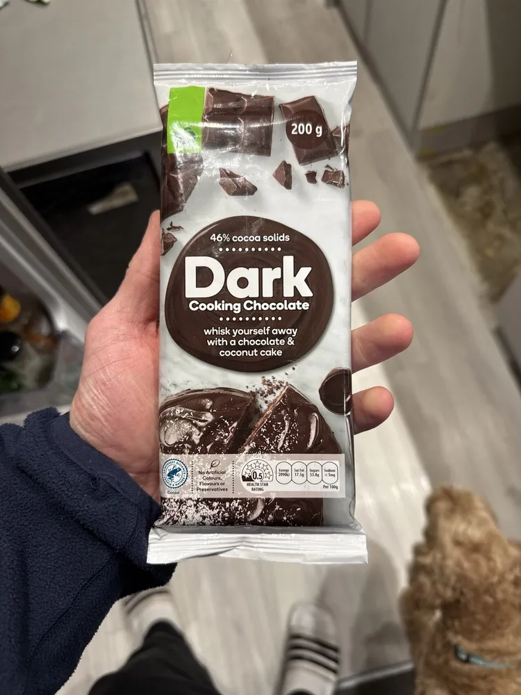 Dark Cooking Chocolate