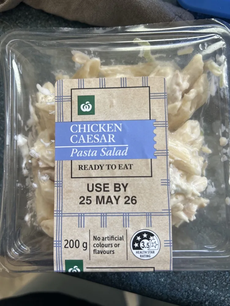 Chicken Caesar Pasta Salad