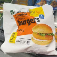 Crunchy Crumbed Chicken Burgers