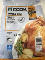 Smoky BBQ Whole Chicken Oven Roast 1.5kg