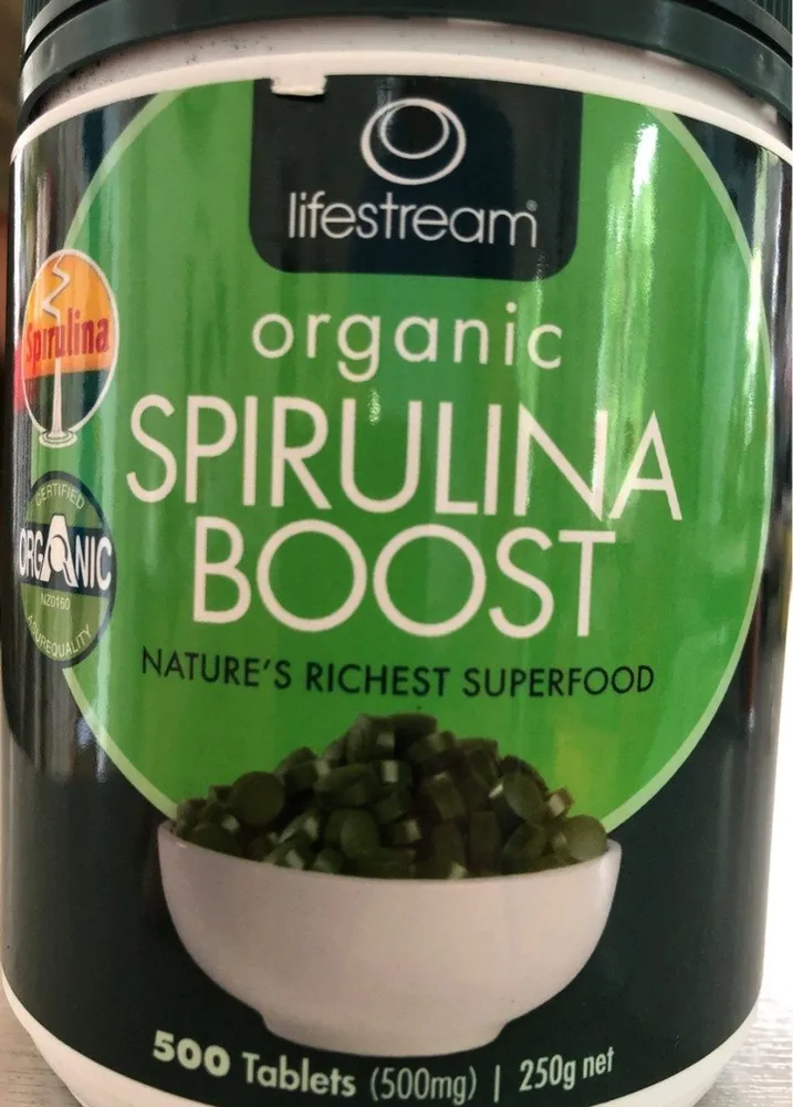 Spirulina boost organic