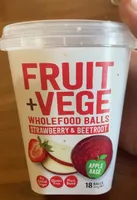 Wholefood Balls Strawberry & Beetroot
