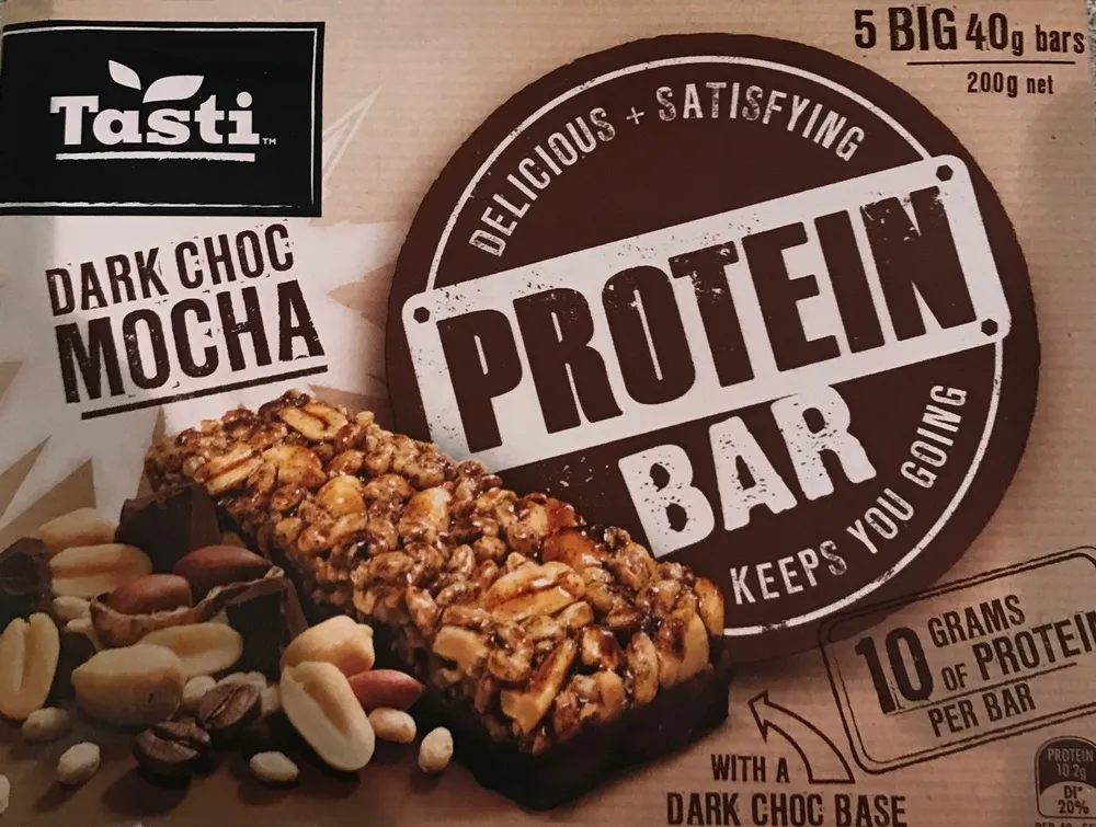 Protein bar dark choc mocha