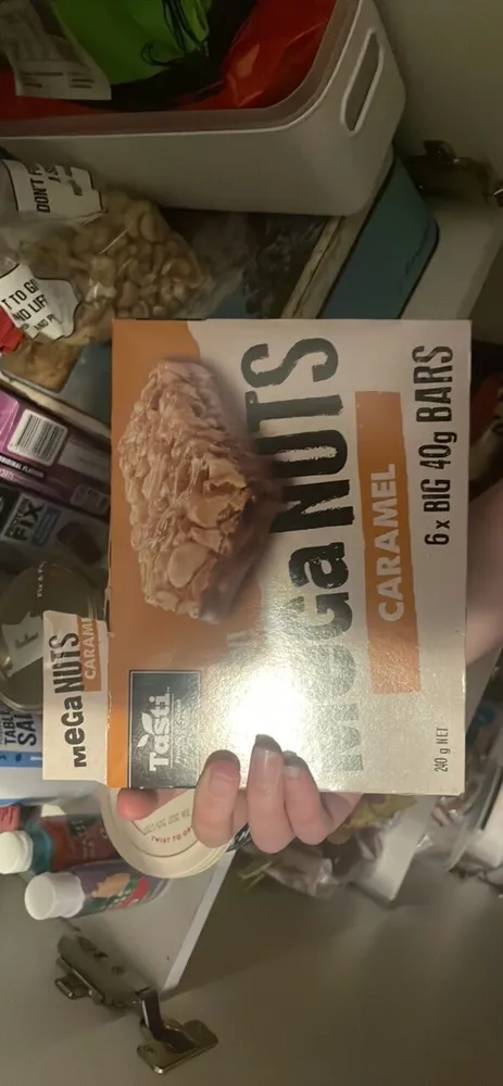Meganuts Nut Bar Caramel