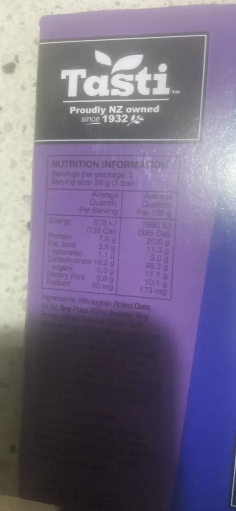Protein Muesli Bar Double Choc
