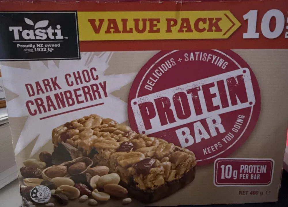 Protein Nut Bar Dark Choc Cranberry