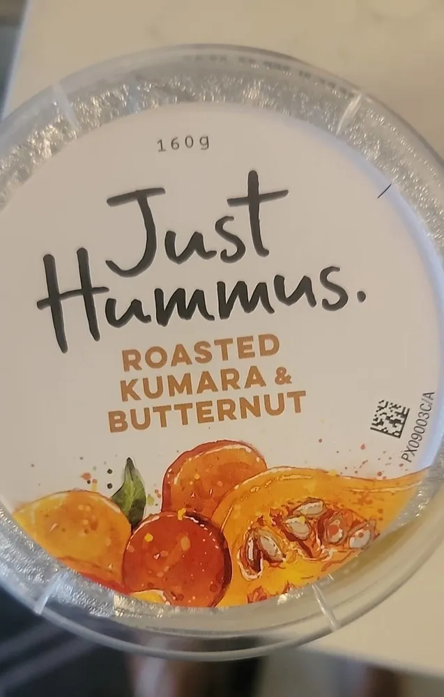 Just Hummus with Roasted Kumara & Butternut