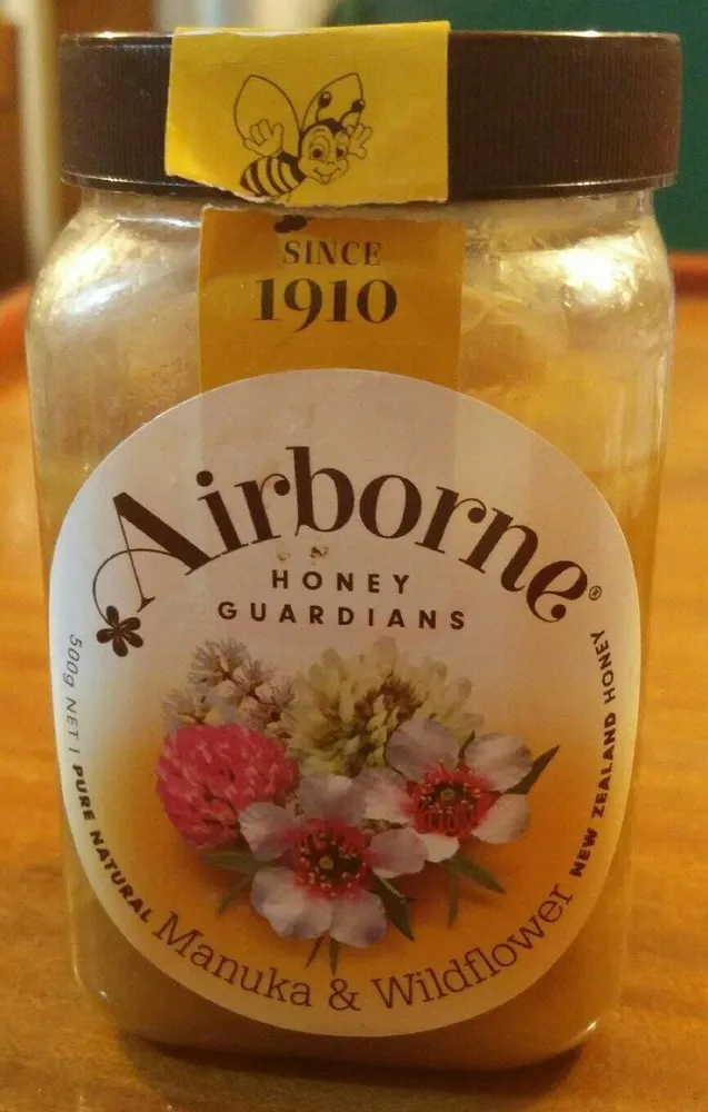 Pure natural new zealand honey
